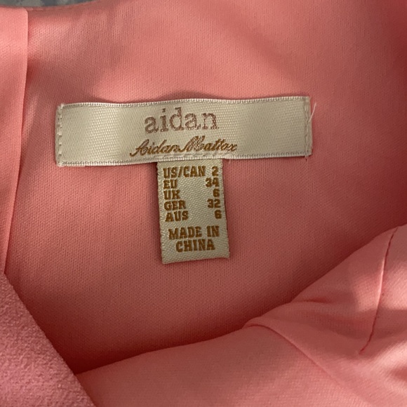 Aidan Mattox coral dress - Picture 3 of 6